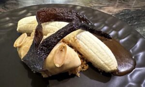 Caramelised banana